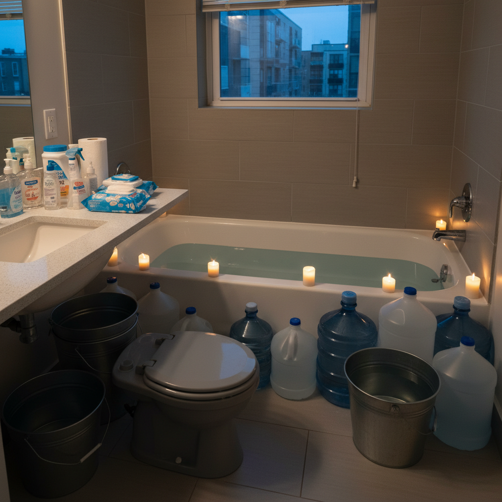 Apartment Sanitation Without Running Water