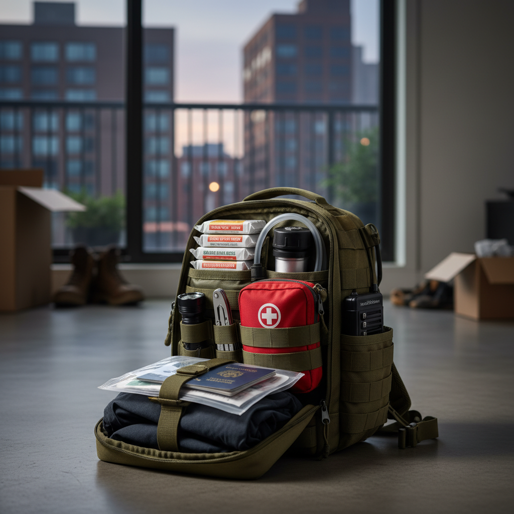 Urban Bug Out Bag for City Dwellers