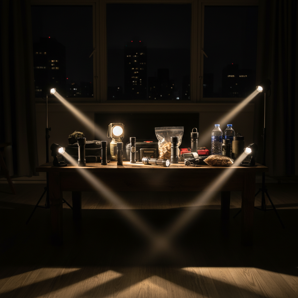 Emergency Lighting for Apartment Blackouts