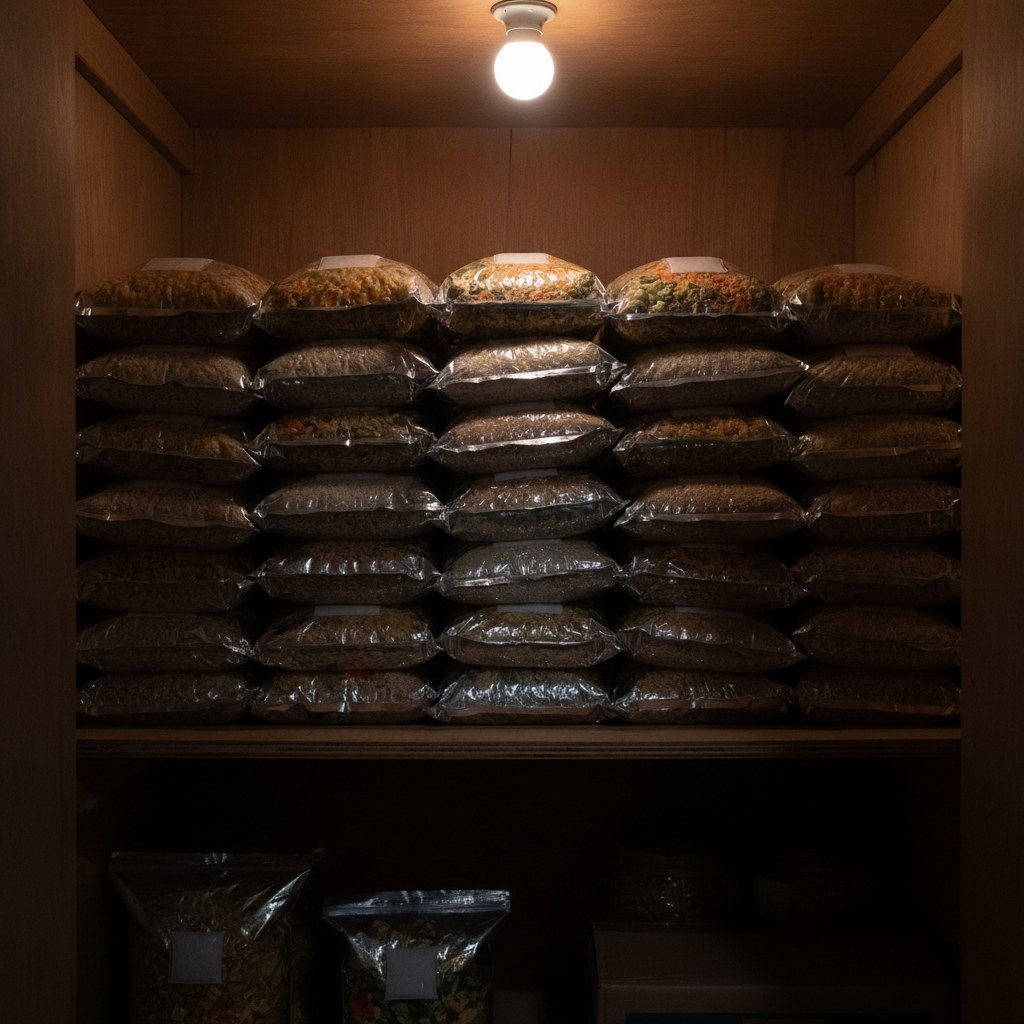 How to Store Food Long Term in Mylar Bags in an Apartment