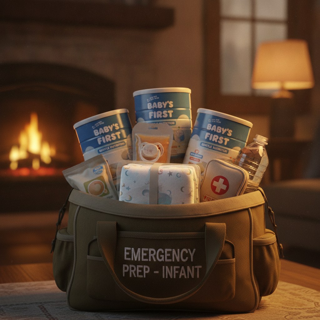 Newborn and Baby Emergency Kit for a Power Outage or Evacuation