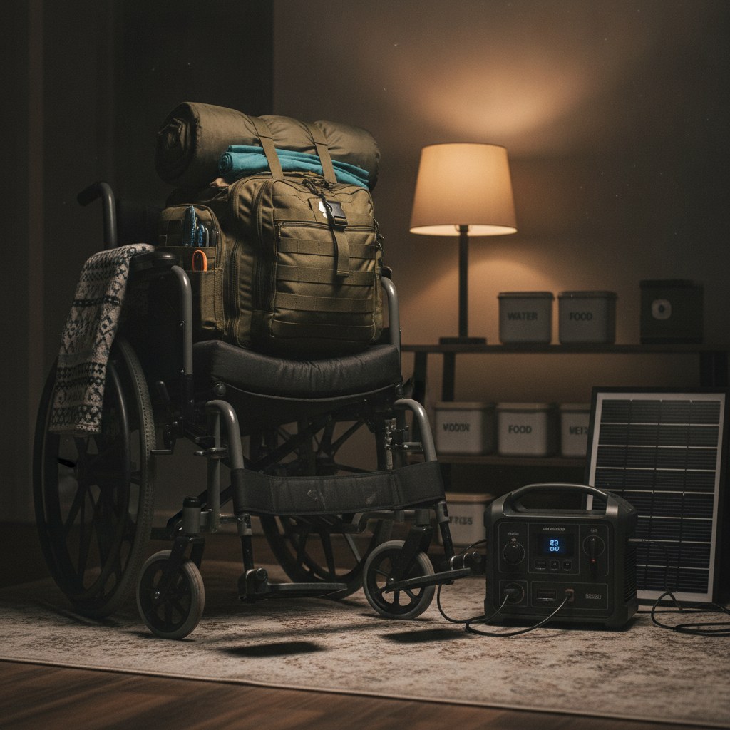 Emergency Prepping for Limited Mobility and Disabilities