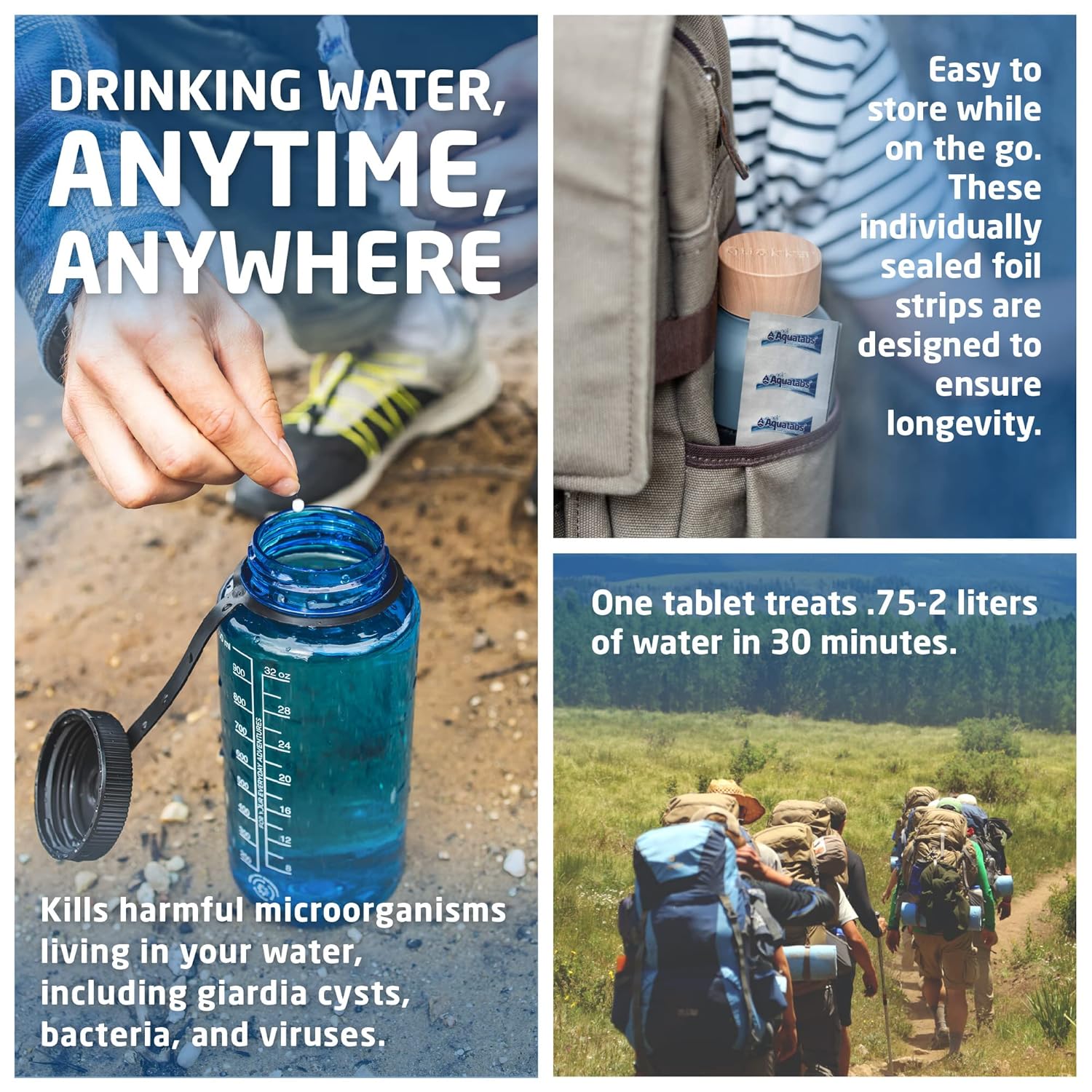 Aquatabs Water Purification Tablets